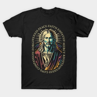 Jesus Christ Love Faith Christian Gift Idea T-Shirt